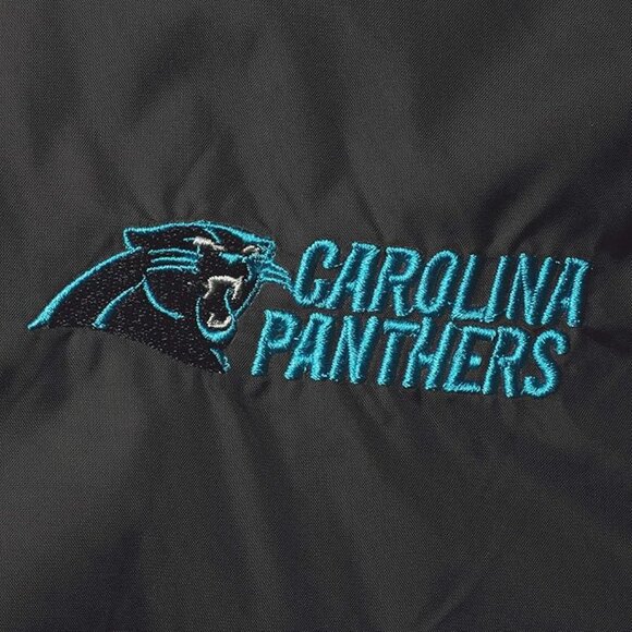 NWT Men's Black Carolina Panthers Legacy Stadium Full-Zip Hoodie Jacket SZ L - Picture 2 of 8